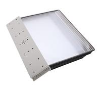 PACKOVE Office Wall-Mounted 10-Page A4 Document Folder Organizer Plastic Holder for Reference Filing and Sheet Display