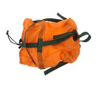PACKOVE Outdoor Compression Sack in Orange Nylon with Waterproof Protection and Quick Access Feature, for Travel and Survival Situations, Lightweight Stuff Sack for Camping and Backpacking