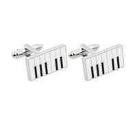 PACKOVE Piano Cufflinks Keyboards Cufflinks Music Wedding Alloy Shirt Men Novelty For Men