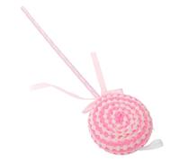 PACKOVE Pink Realistic Lollipop Prop Large Plastic Fabric | Never fade finish, neat polished detailing, scene decor for showcases, eye-catching candy ornament for photo booths