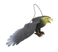 PACKOVE Plastic Eagle Ornament Garden Hanging Realistic Design Lovely and Appealing Look Rotates with The Wind Easy to Install for Patios and Trees Eagles