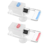 PACKOVE Plastic Water Dispenser Faucets Easy Access to Clean and Healthy Drinking Water Suitable 2 Set with Safety Lock and Buckets Sl nd Modern Design