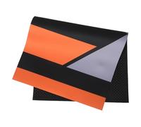 PACKOVE Portable Baseball Training Home Plate Mat Made of Silicone with Non-slip Surface, Oversized 17x28 Inch Batting Practice Base for Home and Field Softball Training
