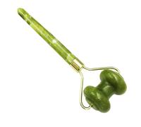 PACKOVE Portable Beauty Roller Facial Massage Tool Jade Stone Aging Massager for Women