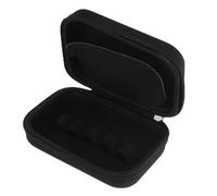 PACKOVE Portable Essential Oil Travel Case Holds 10 Bottume 10ml Bottles with Eva Hard Shell and Oxford Cloth Material, Water-Resistant Organizer with Internal Dividers for Daily Use