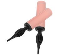 PACKOVE Portable Hand Push Inflator with Comfortable Handle 2pcs Lightweight Plastic Material for Air Column Bag and Volleyball for Outdoor Recreation and Travel