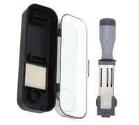 PACKOVE Portable Self Inking Date Stamp for Documents Contracts Certificates Small Daily Use Date Rolling Stamper