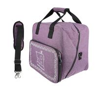 PACKOVE Portable Sewing Machine Carrying Bag and Wide Opening Design with Large Capacity Made of Sturdy 600d Oxford Cloth, for Outdoor Travel and Easy Storage