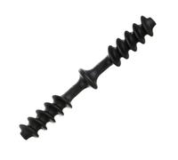 PACKOVE Portable Silicone Foot Massage Roller for Home Use, Round Black Design and Enhance Relaxation While Watching Tv Or Resting