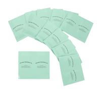 PACKOVE Pre Waxing Cleansing Wipes Non-woven Fabric for Sensitive Skin 50pcs Light Green with Gentle Oil Removal and Minimise Irritation, for Use before Waxing at Home