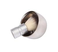 PACKOVE Professional Shaving Soap Bowl Set Stainless Steel Beard Brush for Home Use Shaving Bowls for Men Grooming Kit