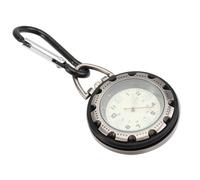 PACKOVE Quartz Buckle Watch Backpacker Clip Watch for Hiking Clip Fluorescent Function Fob Design for Outdoor Sports Enthusiast Belt Fob Made of Material Suitable for Climbing Scenario