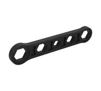 PACKOVE Radiator Spud Wrench Tool and Sturdy Plastic Material with Ergonomic Handle Radiator Bleed Valve Key for Heating System Valves, for Home Repair and Installation