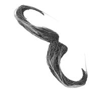PACKOVE Realistic Fake Mustache and Beard Self Adhesive Lifelike Facial Hair for Halloween Party Costume Mens Fancy Dress Accessory Comfortable Durable Material