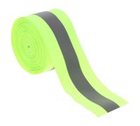 PACKOVE Reflective Warning Webbing Tape Green Sewable Reflective Cloth 10 Meter for Tents to Visibility in Low Visibility Day and Night Time