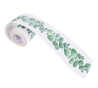PACKOVE Removable Leaves Pattern Bulletin Board Border Sticker Roll, Decorative Classroom Wall Trim Paper Roll for School and Kindergarten, Blackboard Border Accessory