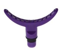 PACKOVE Replaceable Purple Percussion Therapy Head Attachment for Deep Tissue Muscle Relaxation, Soft Massage Replacement for Back and Leg Relief