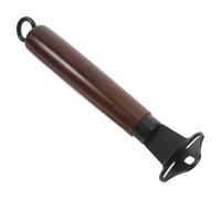 PACKOVE Replacement Wooden Handle for Wok with Three-Hole Installation, Easy to Install and Nonslip Pot Handle Made of Wood and Iron, Kitchen Cookware Accessory for Safe Cooking