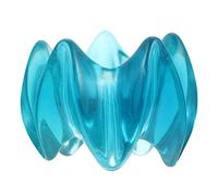 PACKOVE Resin Lotus-Shaped Acupuncture Point Massager with Smooth Surface for Leg and Tendon Massage at Home, Comfortable Body Scraping Tool that Does Not Hurt The Skin Random Color