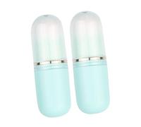 PACKOVE Retractable Makeup Brush Set 2pcs Blusher Brush Mini Travel Size for Foundation Eyeshadow