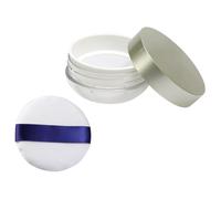 PACKOVE Revolution Powder Box Translucent Setting Powder Container Makeup Kit for Women Random Color