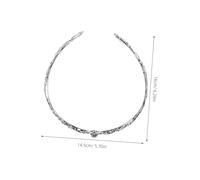 PACKOVE Rhinestone Bridal Crown Headband for Women Large Silver Renaissance Tiara with Comfortable Fit Elegant Sparkling Headdress for Wedding Cosplay Queen and Princess Costumes