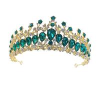 PACKOVE Rhinestone Crown Hair Accessory Bridal Headpiece for Wedding Headdress for Women Fashion Headwear for Bride