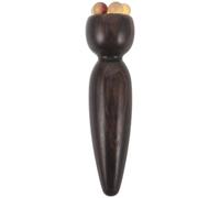 PACKOVE Sandalwood Wooden Eye Massager Stick with Lotus Pod Head, Portable Handheld Eye Skin Care Tool for Puffiness Reduction, Lifting and Cooling Facial Massage, Suitable for Women