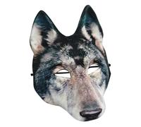 PACKOVE Scary Werewolf Mask Realistic Wolf Head Costume for Halloween Cosplay Masquerade Dress Up Mask with Intricate Details for Adults and Teens