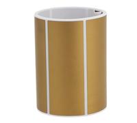 PACKOVE Scratch Off Labels Peel and Stick DIY Rectangle 2.5x6.5cm Gold Coated Stickers 120pcs Roll for Party Games, Lottery Tickets and Reward Tickets