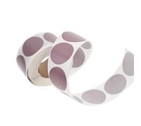 PACKOVE Scratch Off Stickers Elegant Rose Gold Rolls Round 1 Inch 2 Rolls Self-Adhesive Labels Strong Adhesive PVC Stickers for DIY Lottery Tickets and Shower Decorations