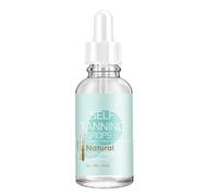 PACKOVE Self Tanning Drops 30ml Non Greasy Skin Bronzer Lotion Protects from UV Burns Suitable for Skin Types Home Use Sunless Tanning Cream for Natural Glow