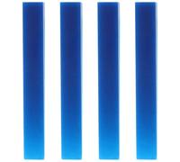 PACKOVE Silicone Piano Tuning Mute Wedge Sturdy Silicone Material 4pcs Blue for Accurate Sound Control for Professional Piano and Students