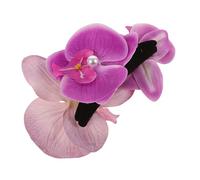 PACKOVE Simulated Phalaenopsis Hair Accessory Clip Flower Hair Clips for Girls Cute Decorative for Women for Beachside Vacations