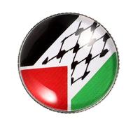 PACKOVE Small Palestine Flag Brooch Pin Unique Badge for Suit Jacket Versatile Aesthetic Accessory for Men and Women Gift for Personal Style and Thoughtfulness