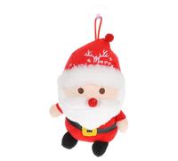 PACKOVE Soft Plush Santa Claus Doll Ornament with Delicate Handmade Details, Multi-functional Christmas Decoration for Tabletop and Mantelpieces, Adorable Xmas Santa Claus Figurine with Pp