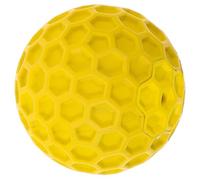 PACKOVE Squeaky Dog Ball Rubber Chew for Indoor Puppy Training Bite-resistant Interactive Molar for Large Breeds Fun Pet Gift for Aggressive Chewers and Habit Correction Random Color