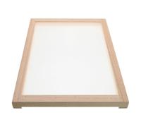 PACKOVE Stackable Herb Drying Rack for Home Use, Wooden Drying Mesh Net with Khaki Frame, Versatile Organizer for Medicinal Herbs and Tea Leaves, Prevents Falling and Saves Space