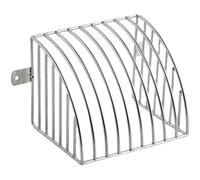 PACKOVE Stainless Steel Gutter Guard Flank Filter Screen Large Openings Preventing Large Debris for Balcony Drainage System Protection