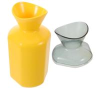 PACKOVE Stress Relief Scream Bottle for Adults, Compact Vocal Device and Emotional Regulation Tool, Plastic Jar with Unique Ergonomic Singing Trainer Shape, Safe and Sustainable for Office