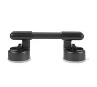 PACKOVE Suction Grab Bar Suction Mount Handle Non Slip Aging Resistant Aluminum Alloy Plastic for Rental Housing and Temporary Housing and Seniors