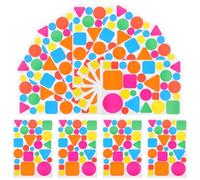 PACKOVE Teacher Thank You Stickers Safe and Long-term Use for Supply and Classroom Use 50 Sheets Made from Coated Paper Adorable Reward Stickers with Irregular Shapes