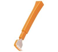 PACKOVE Telescopic Back Scratcher Tool with Soft Rubber Head, Convenient Handheld Design for Elderly, Portable Long Handle Back Scratching Tool for Extended Reach and Body Relaxation