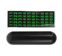 PACKOVE Temporary Car Parking with Luminous Display for Vehicle Dashboard, Movable Contact Card for Auto Parking and Vehicle Owner Information