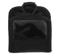 PACKOVE Ultralight Compact Wireless Guitar Transmitter Holder Bag Made of Sturdy Oxford Cloth with Belt Clip Holder and Dedicated Storage Compartments, for Performances the Move