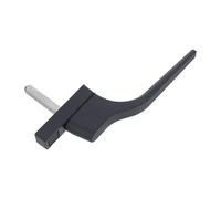 PACKOVE Universal Aluminium Alloy Window Crank Handle with Comfortable Grip and Easy Installation for Home Doors and Windows, Modern Stylish Grey Design Suitable for Ages