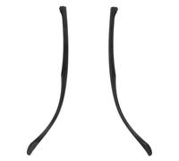 PACKOVE Universal Black Tr Eyeglass Arm Legs Replacement for Glasses and Eyewear Frames, Comfortable and Anti-slip Temple Tips Suitable for Daily Wear and Working Use