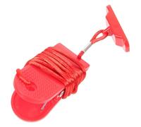PACKOVE Universal Treadmill Magnetic Safety Key with Strong Abs Magnet and Red Clip, Emergency Stop Treadmill Safety Key Protecting User from Injury, Replacement for Running Machine Stop