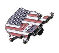 PACKOVE Usa Flag Lapel Pin Durable Metal Enamel Brooch for Independence Day Election Support Patriotic Badge to Express Political Views and Celebrate Memorial Day