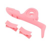 PACKOVE Violin Bow Grip Training Accessory Silicone Hand Position Corrector for Beginners with Ergonomic Comfort Design, Teaching Aid for Home Practice and Music Studios, Pink